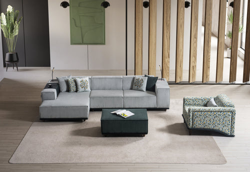 Puffy Luxury Relax Hörnsoffa
