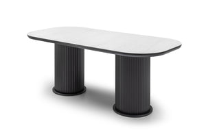Terra Matbord + 4 Stolar Marinblå - bild 2