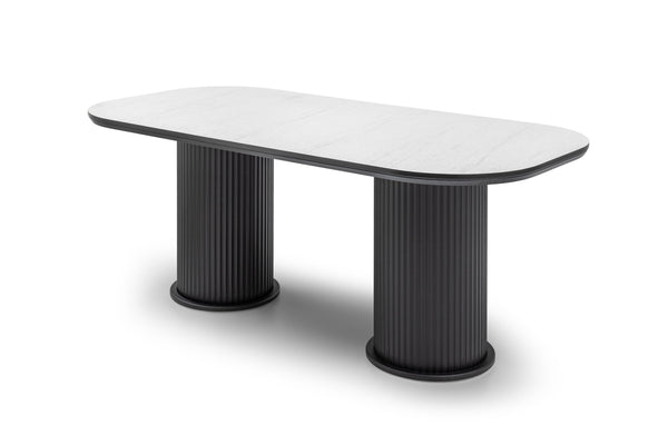 Terra Matbord + 4 Stolar Marinblå - bild 2