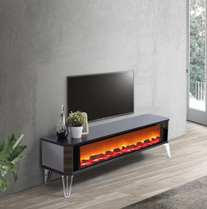 Class XXL TV-bänk med panoramabrasa – Range Home