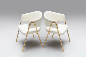 Via Matbord + 4 Stolar Cream - bild 9