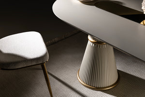 Boss Matbord + 4 Stolar Cream - bild 7