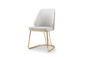 Carmen Matbord + 4 Stolar Cream - bild 3