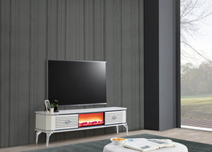 Class L TV-bänk med braskamin – Range Home