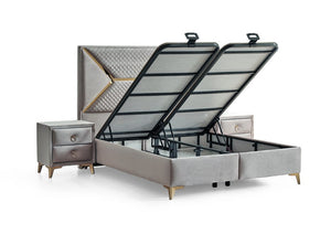 Delux Sängpaket (Säng + Gavel + Madrass)