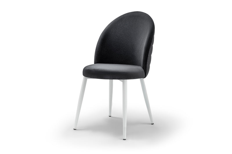 Ece Matbord + 4 Stolar Svart - bild 3