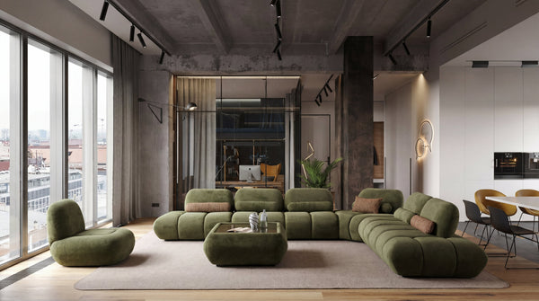 Edmo Luxury Hörnsoffa