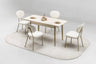 Hopy Matbord + 4 Stolar Cream - bild 1