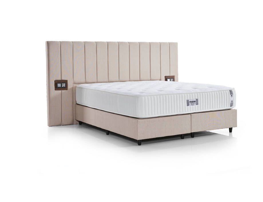 Hotel Premium Sängpaket (Säng + Gavel + Madrass)