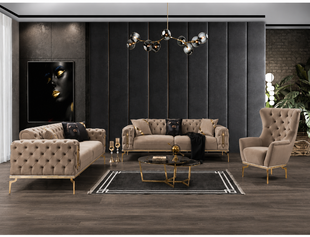 Thalia Chester Soffa Beige
