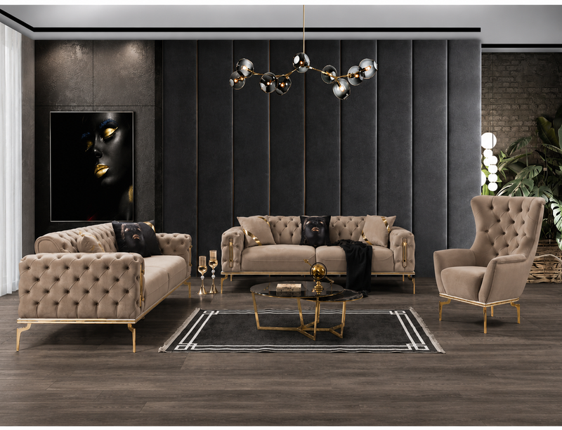 Thalia Chester Soffa Beige