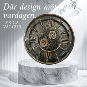 Lyxig Väggur E065