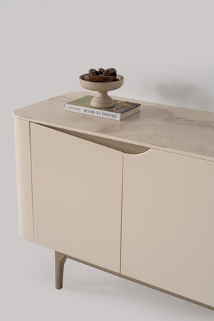Stella Matbord + 4 Stolar + Consol + Spegel