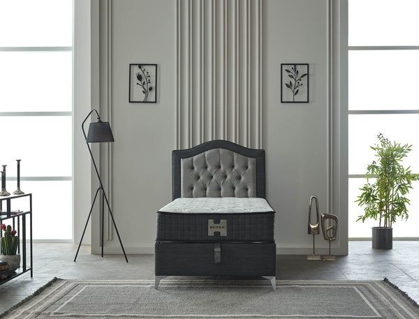 Queen Sängpaket (Säng + Gavel + Madrass)