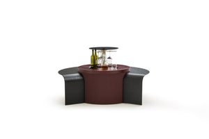 Barista Soffbord Vinröd