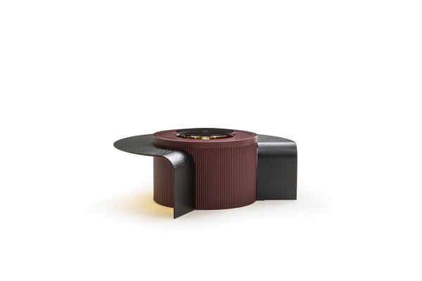 Barista Soffbord Vinröd