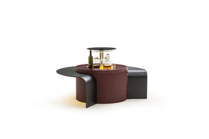 Barista Soffbord Vinröd