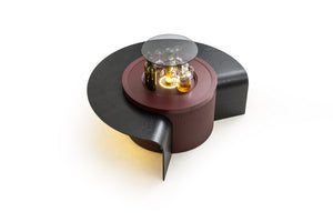 Barista Soffbord Vinröd
