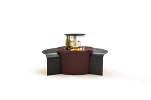 Barista Soffbord Vinröd
