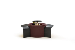 Barista Soffbord Vinröd