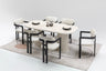 Terra Matbord + 4 Stolar Cream - bild 1