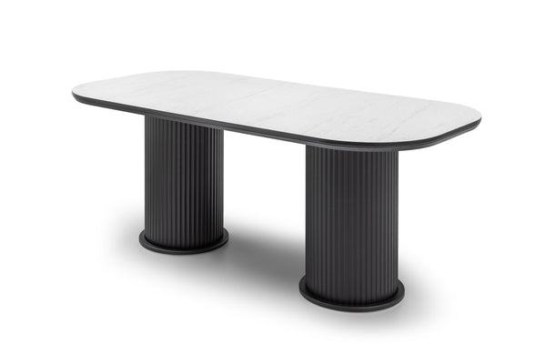 Terra Matbord + 4 Stolar Marinblå - bild 2