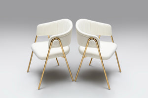 Via Matbord + 4 Stolar Cream - bild 9